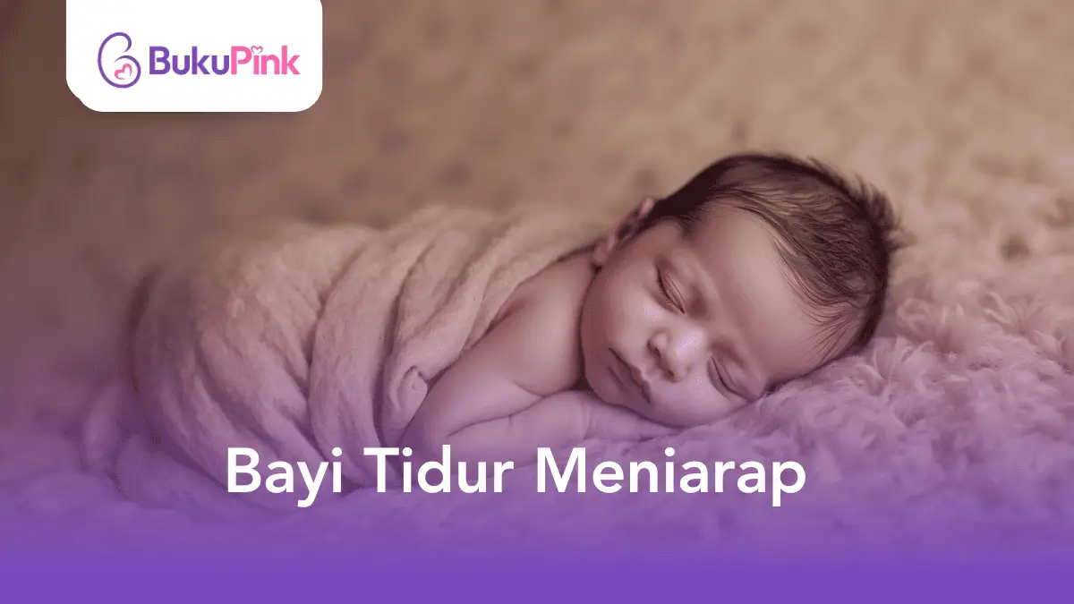 bayi tidur meniarap