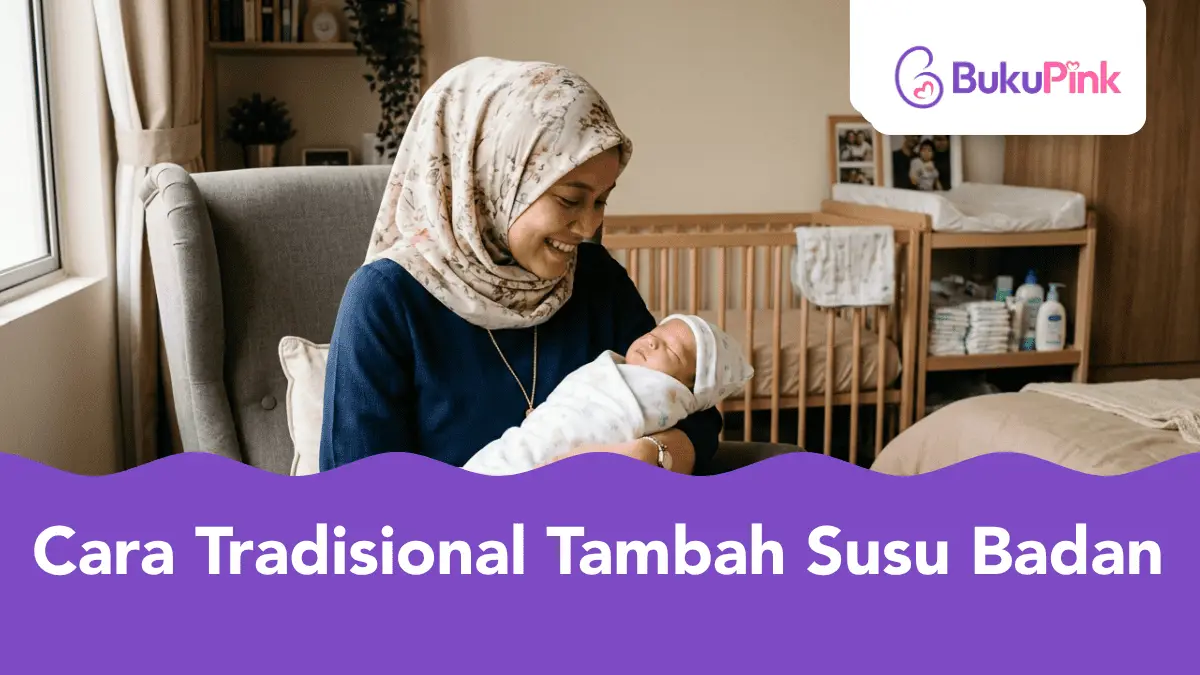 cara tradisional tambah susu badan
