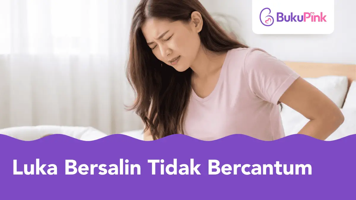 luka bersalin tidak bercantum