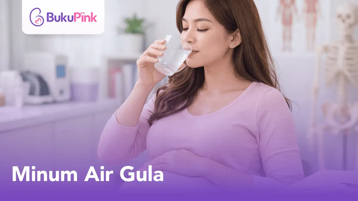 minum air gula