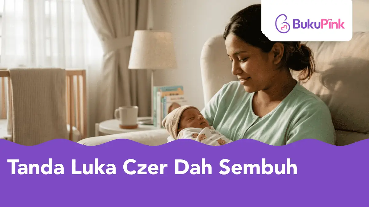 tanda luka czer dah sembuh
