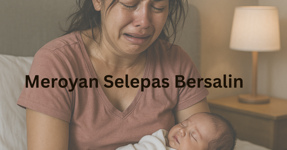 meroyan selepas bersalin