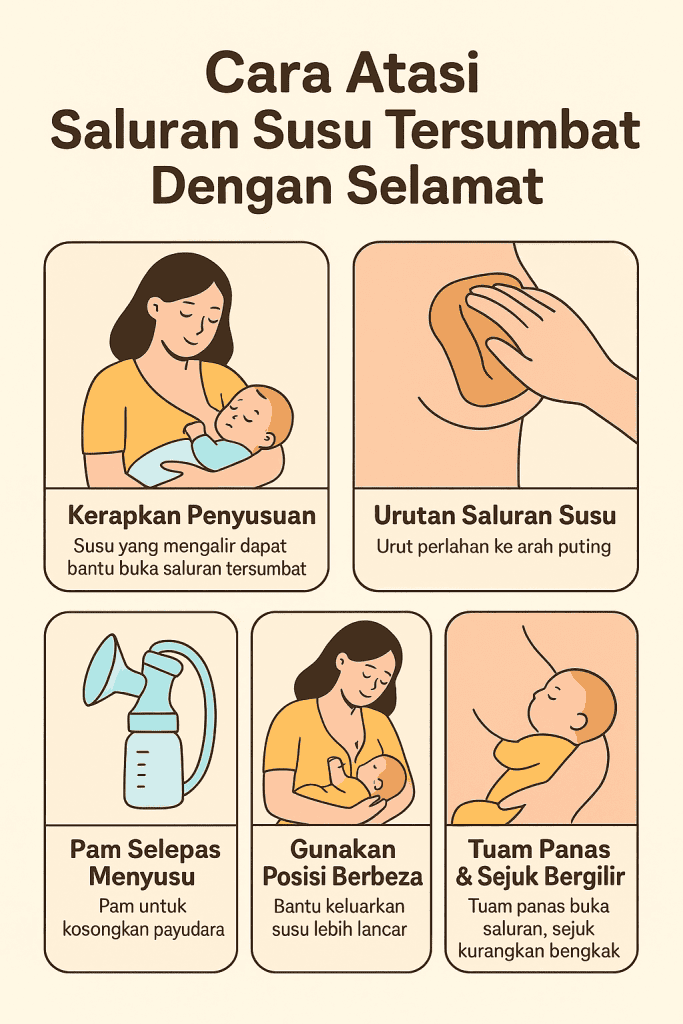 saluran susu tersumbat