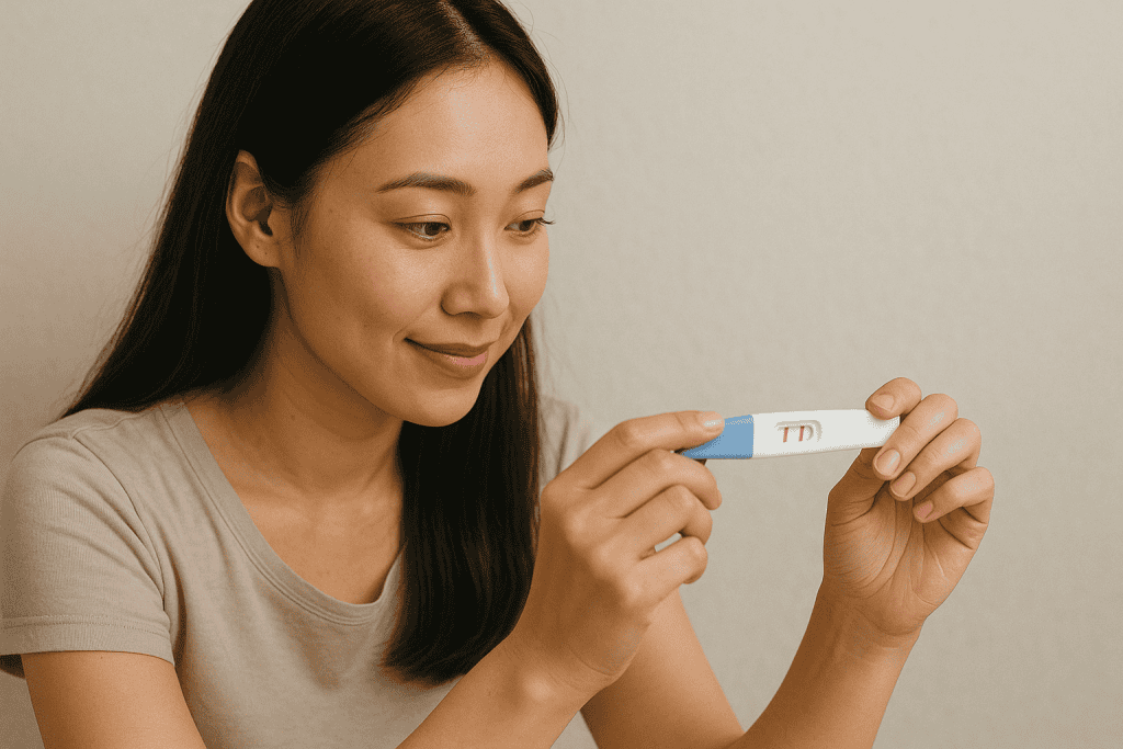 upt positif sebab nak period