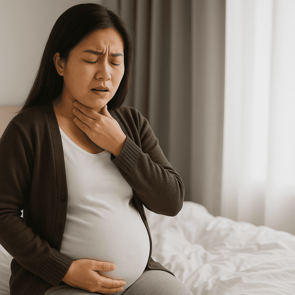 pengalaman tiroid semasa mengandung