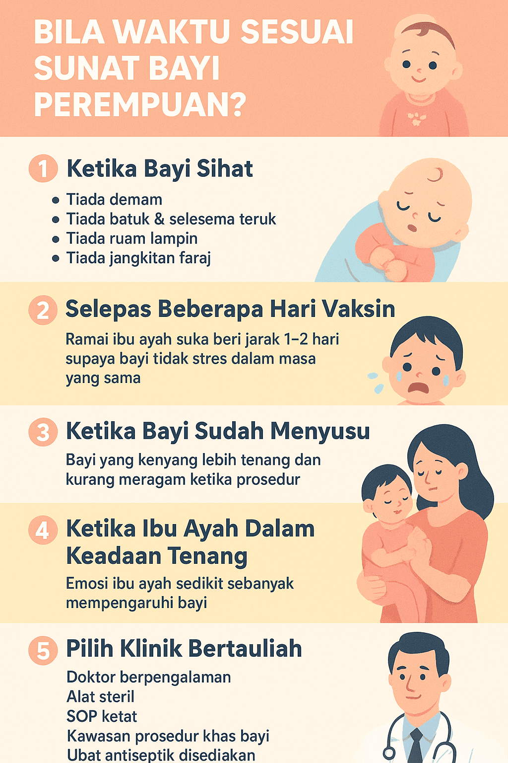 sunat bayi perempuan
