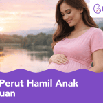 bentuk perut hamil anak perempuan