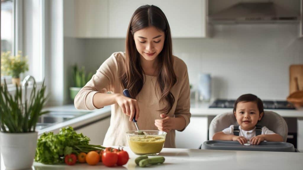 makanan pertama bayi 6 bulan