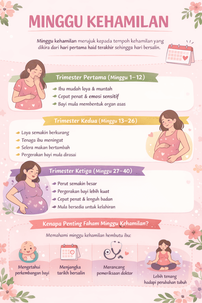 minggu kehamilan