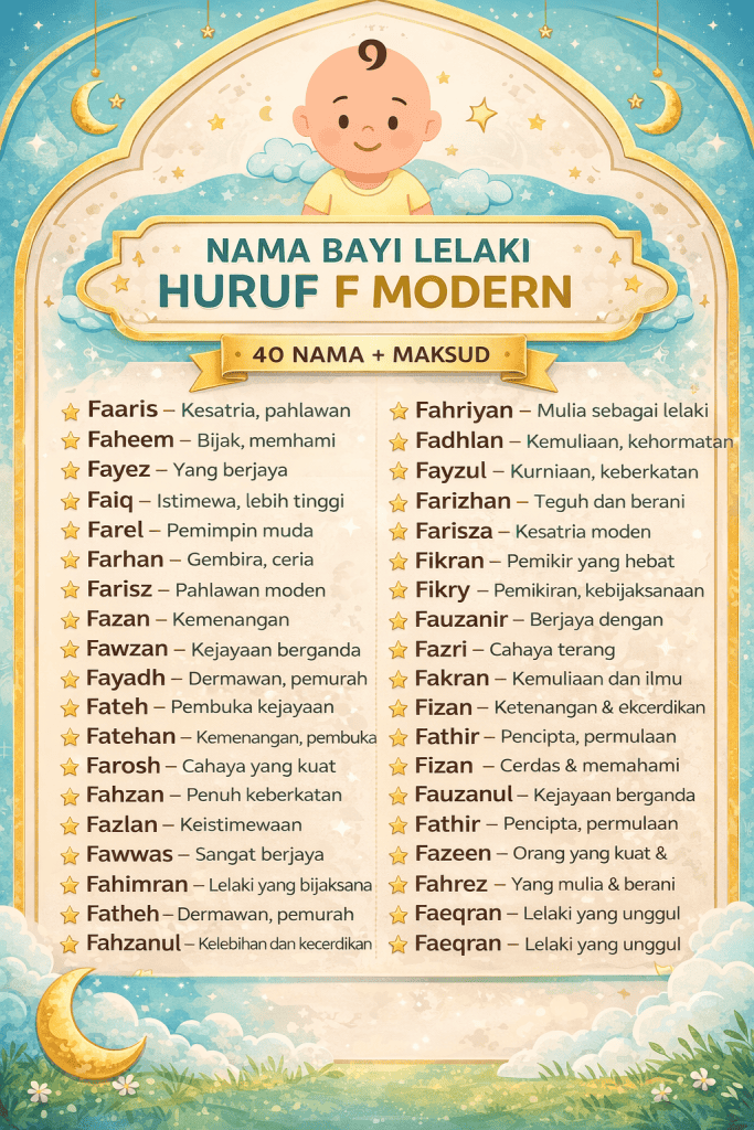 nama bayi lelaki
