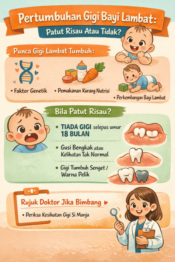 pertumbuhan gigi bayi