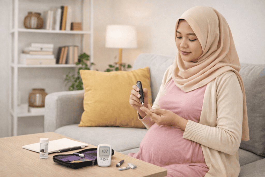 bacaan normal selepas minum air gula