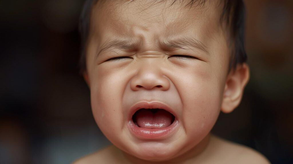 angin pasang bayi lelaki