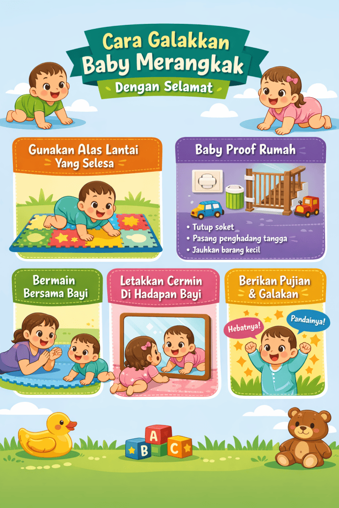 baby merangkak