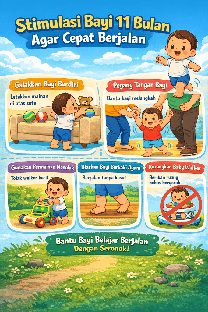 bayi berjalan umur berapa