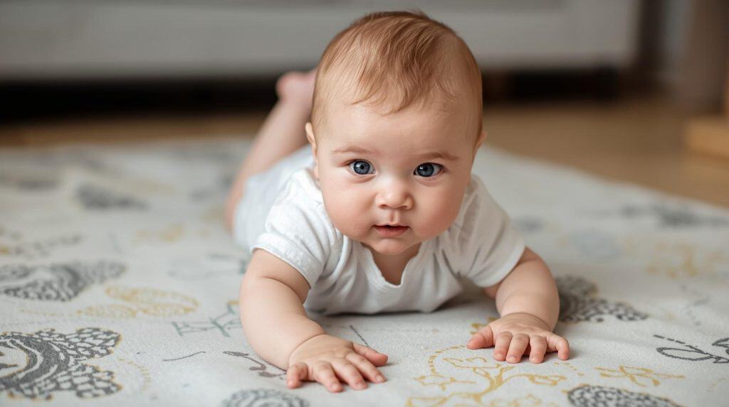 bayi meniarap berapa bulan