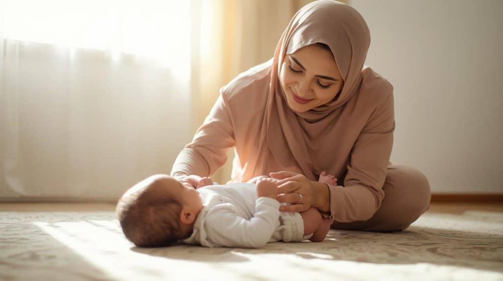 bayi meniarap berapa bulan