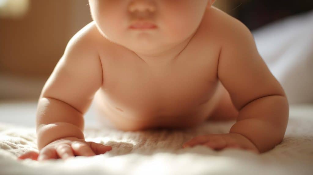 bayi merangkak berapa bulan