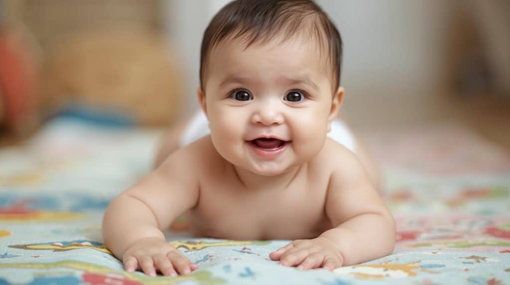 bayi merangkak berapa bulan