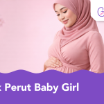 bentuk perut baby girl