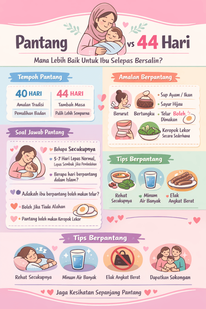 pantang 40 hari atau 44 hari