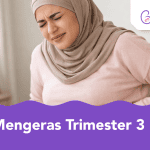 perut mengeras trimester 3