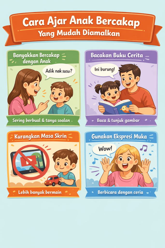 petua anak lambat bercakap