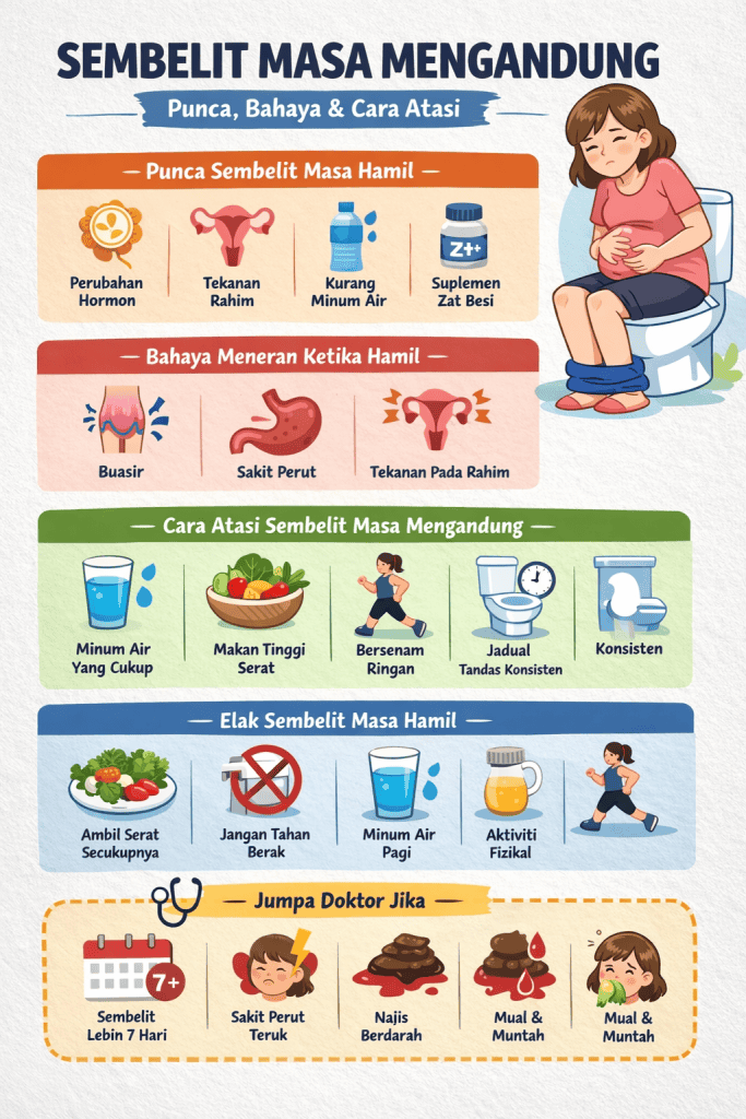 sembelit masa mengandung