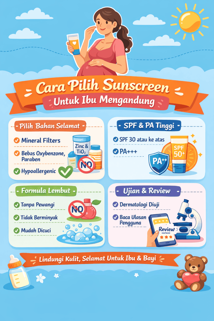sunscreen untuk ibu mengandung