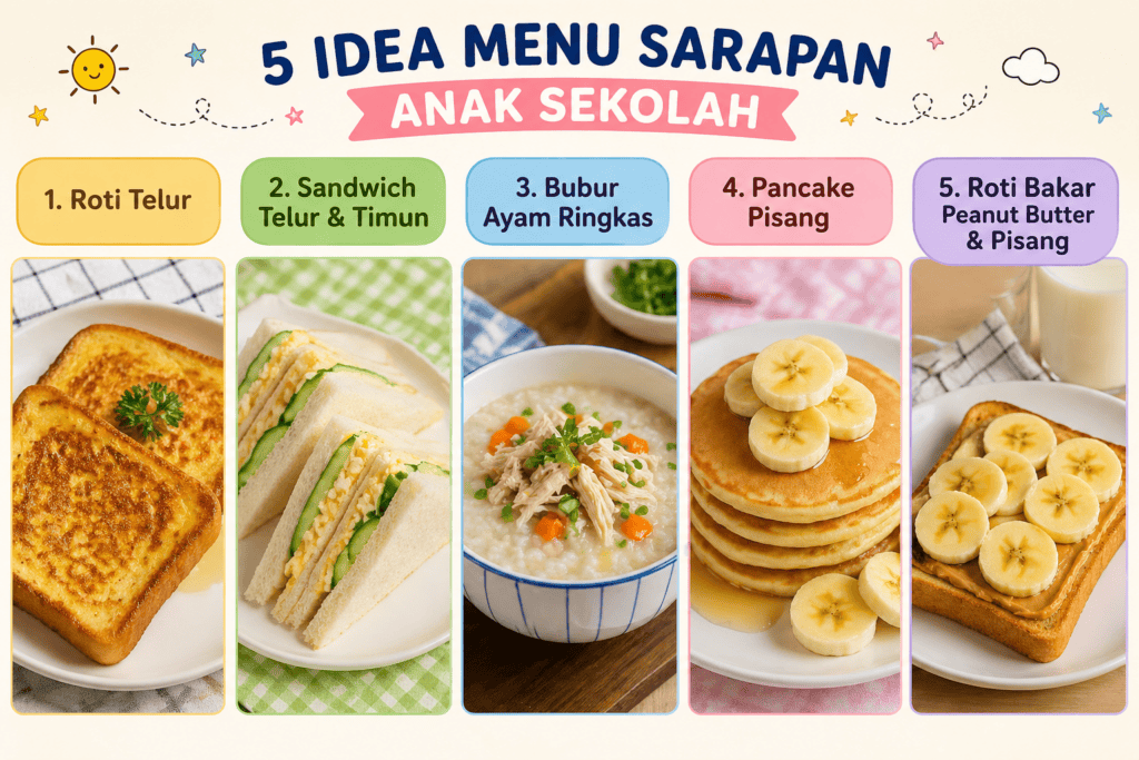 menu bekal anak sekolah 