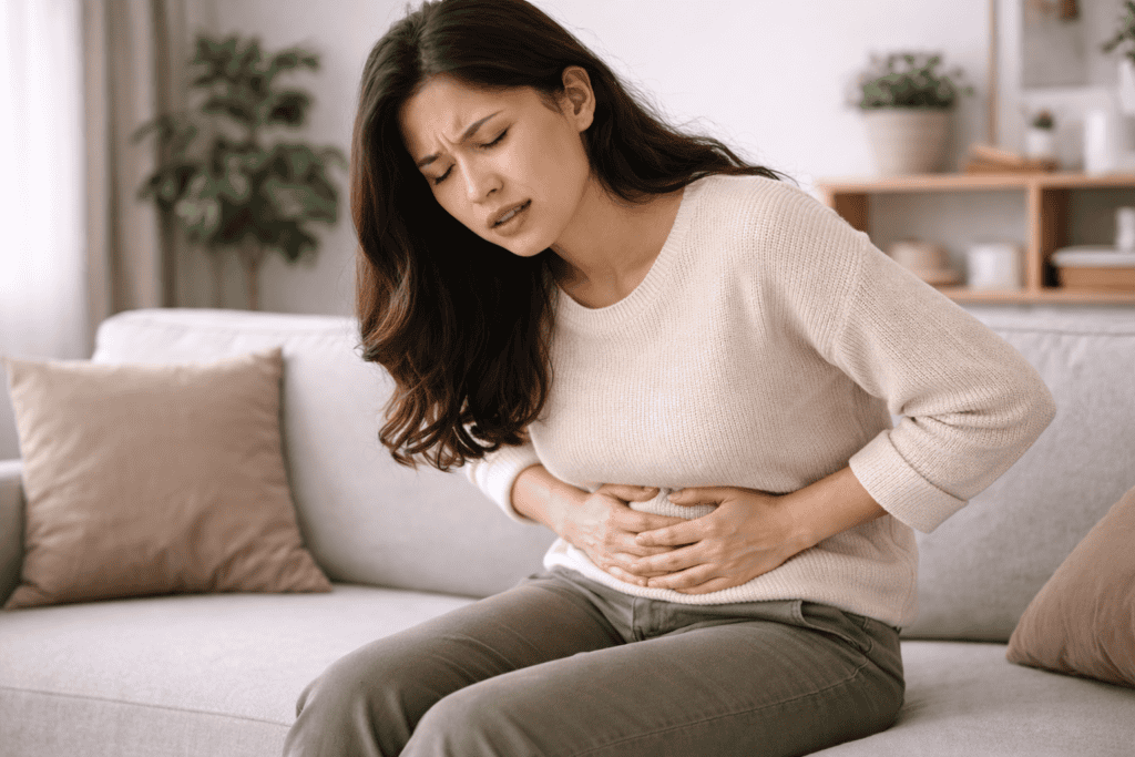 sakit bawah perut ketika hamil trimester 1