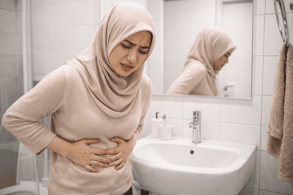 sakit bawah perut ketika hamil trimester 1
